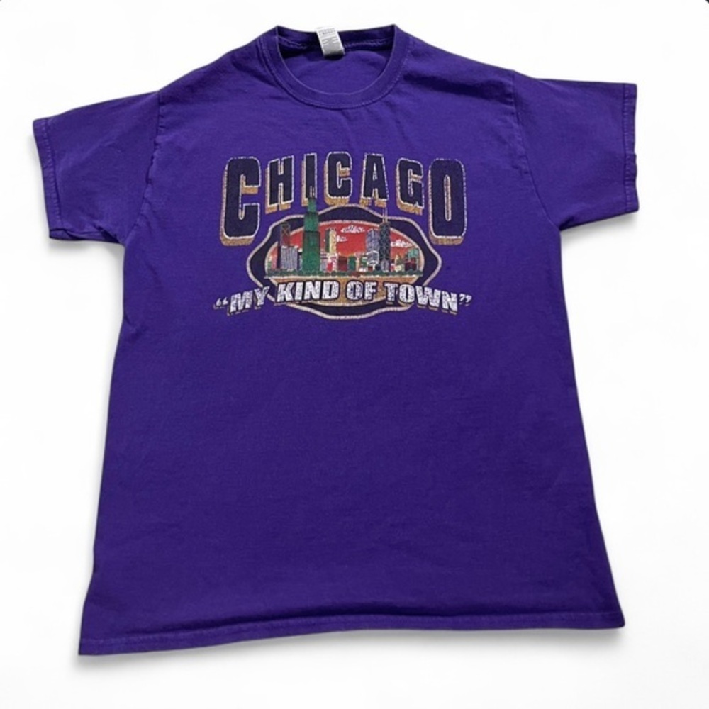 2000s Y2K Chicago Graphic T-Shirt